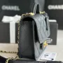 CHANEL tofu bag Model: AS3653#. Size: 25 X21.5 X7 cm 3652# 17 X20.5 X6 cm
