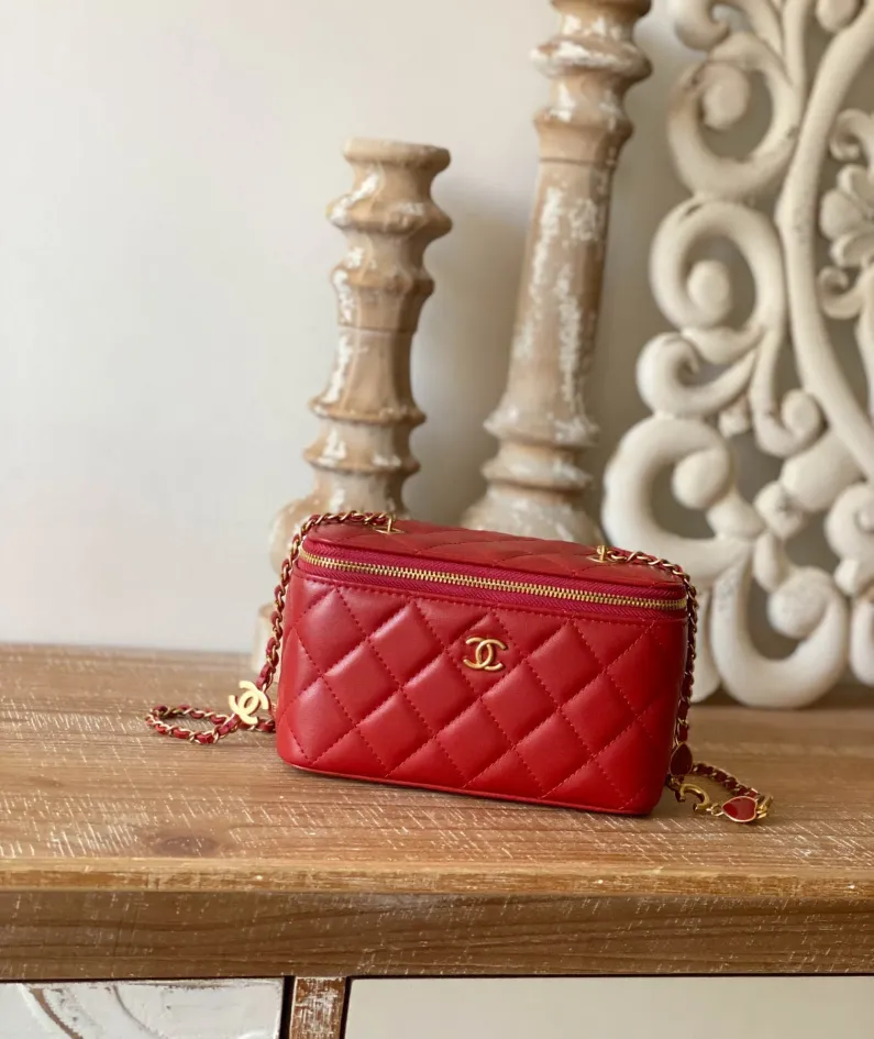 Chanel Size: 16.5cm Style: 81226 Red