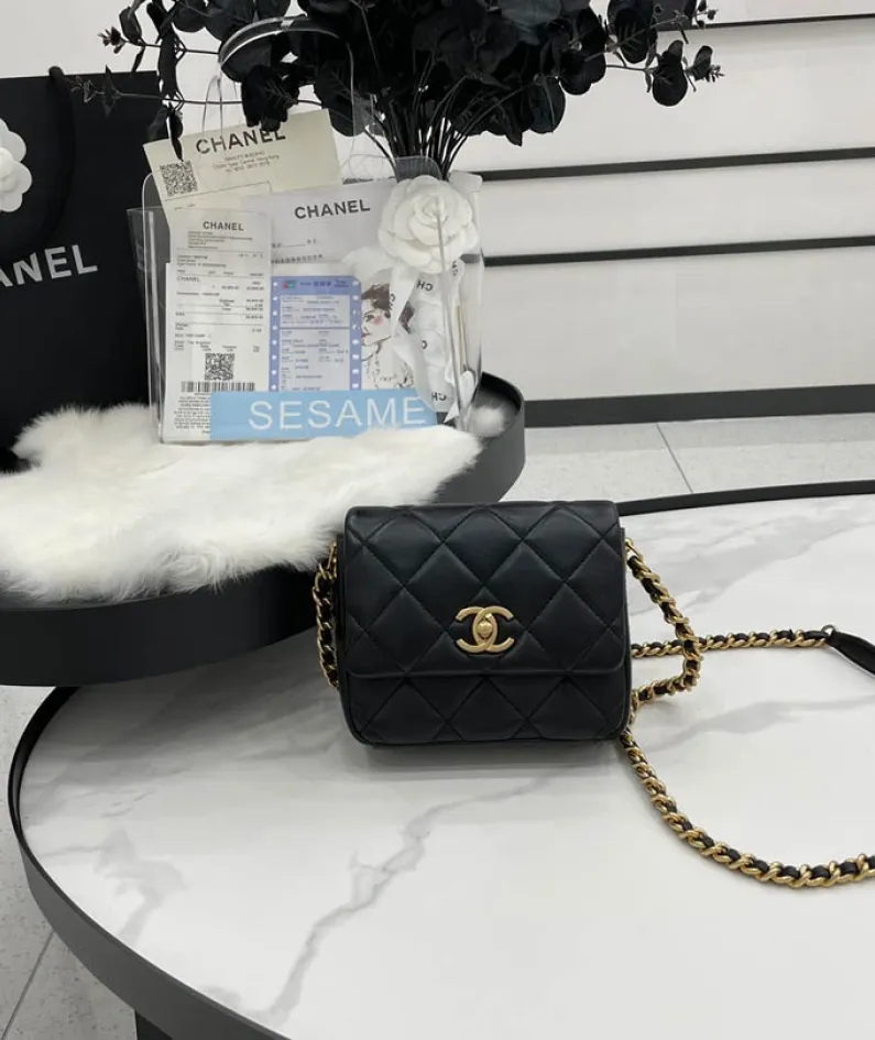 Chanel size: 12*17*4cm
