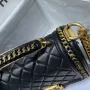 CHANEL wrist bag size: 20