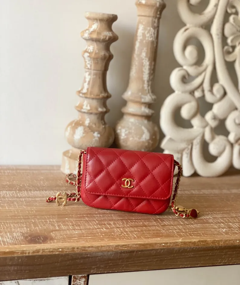 Chanel size: 12.5cm, style: 81228 red