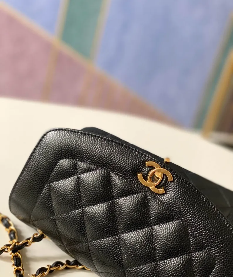 Chane Chain Bag Leather Shoulder Size: 22.5 14 7cm Code: 87062