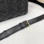 Dior Lady Dior in five-compartment lambskin detail