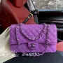 Cowhide Ball Pattern Purple Model: -A01112 Size: -25.5*15.5*6.5