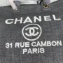 Chanel Shoulder Bag Size: 38*20*30cm Style: 8818 Grey