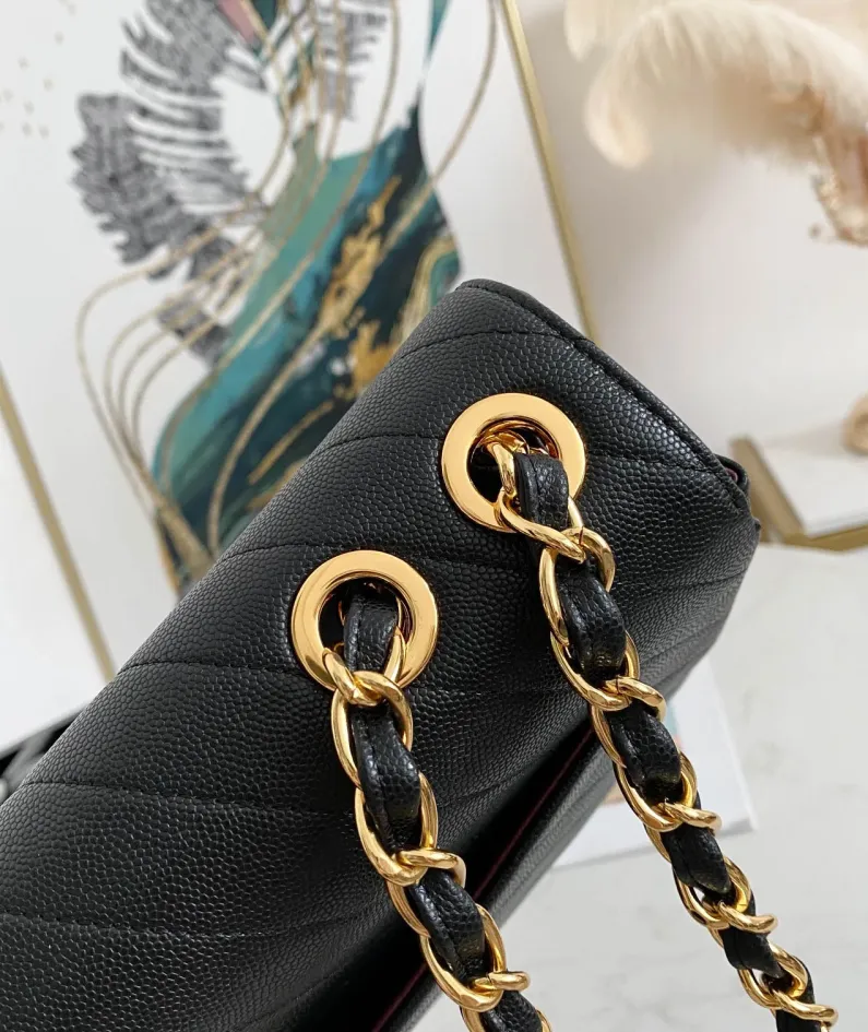Chanel One Shoulder Crossbody Bag Size: L30.21.8cm
