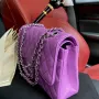 Cowhide Ball Pattern Purple Model: -A01112 Size: -25.5*15.5*6.5