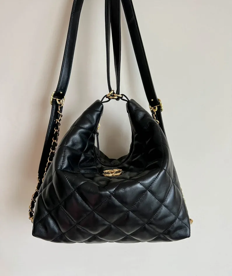 Hippie bag black Size: 26*30