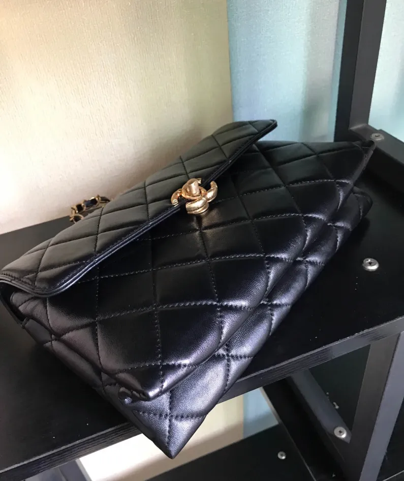Double Golden Ball Handbag Model: AS1918 Size: 26x16.5x