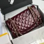 Chanel Patent Leather Pouch Model: 1116 size: 20cm