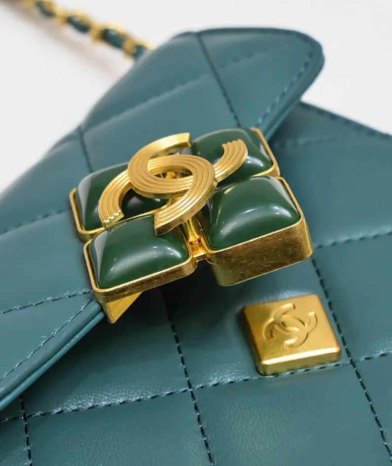 CHANEL Sheepskin Series Size: 15*19*7.5cm