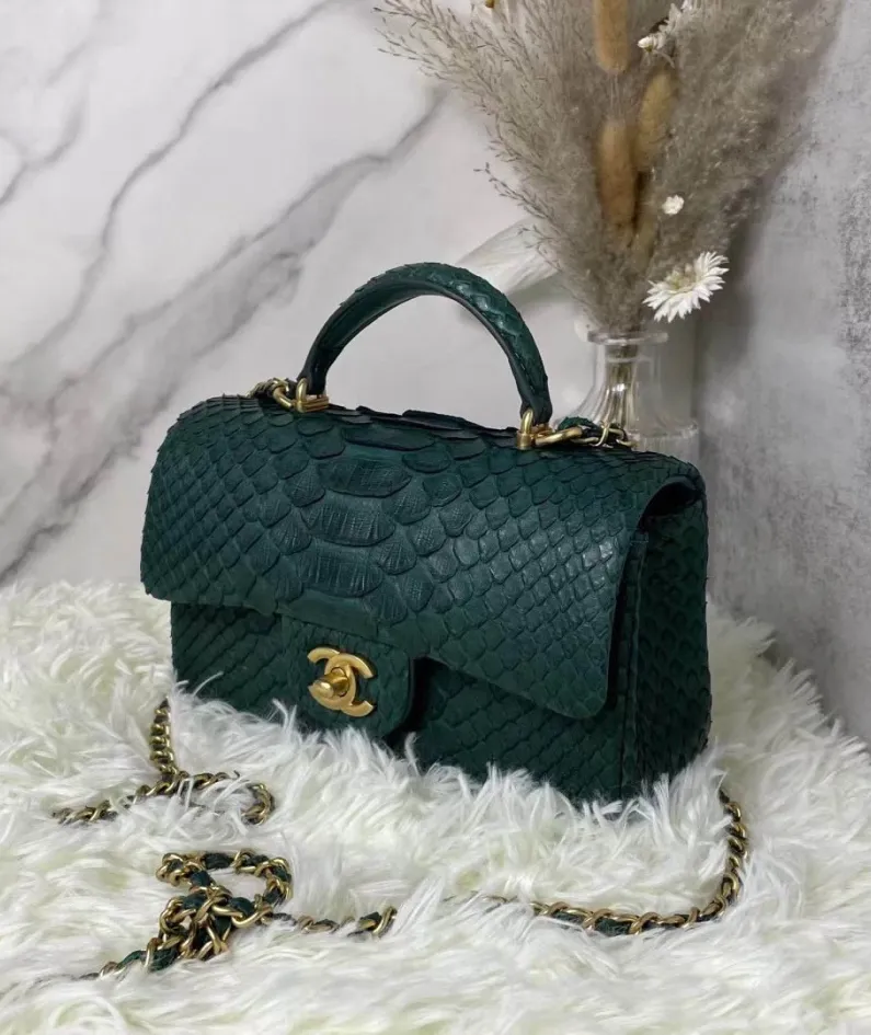 Cover Bag Handle Full Copper Vintage Gold Size: X6X13cm Ident No.: 2431