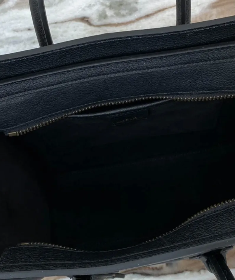 LUGGAGE Calfskin Handbag Crossbody Model 168243