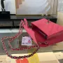 Light Silver Metal Bag Size: 20cm Ident No.: 01116