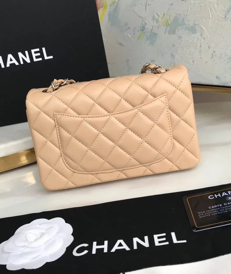 Lambskin Small Bag Size:20X13x7cm Model: 1116