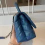 Chanel Pearl Blue Model: AS2215 Size: 19cm