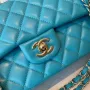 classic flap lambskin light gold buckle classic flap size:25cm