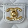Chanel sheepskin size: 18X19.5X9.5cm