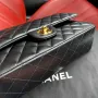 Cowhide Ball Pattern Black Model: -A01112 Size: -25.5*15.5*6.5