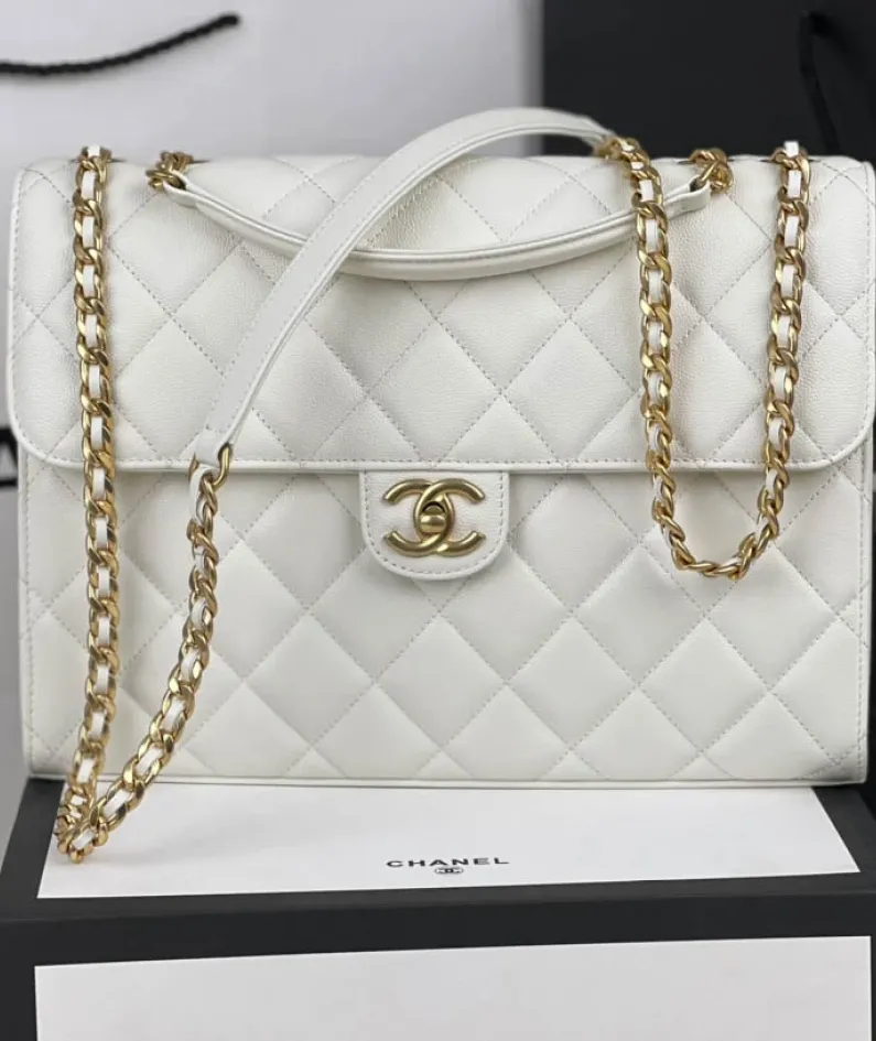 CHANEL Portable Briefcase Model: AS3529# Size: 30x22x7Cm