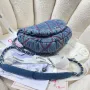 Denim Saddle Bag Model: 3188 Size: 22cm