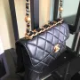 Double Golden Ball Handbag Model: AS1918 Size: 26x16.5x
