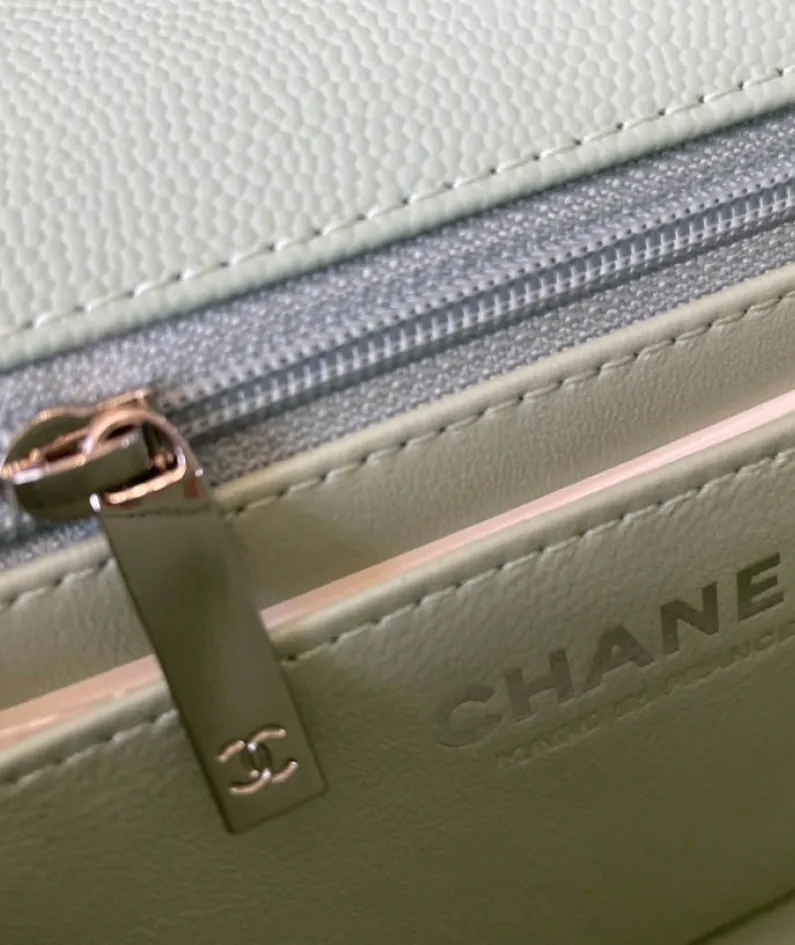 Light Silver Metal Bag Size: 20cm Ident No.: 01116