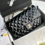 Chanel patent leather pouch size:25.5cm Ident No.: 1112
