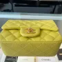 Light Silver Metal Bag Size: 17cm Ident No.: 01115