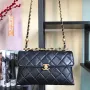 Double Golden Ball Handbag Model: AS1918 Size: 26x16.5x