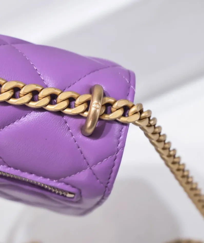 Lambskin Clutch Dimensions: 11x15.5x4.5cm