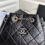 CHANEL retro backpack size:24*23*11.5