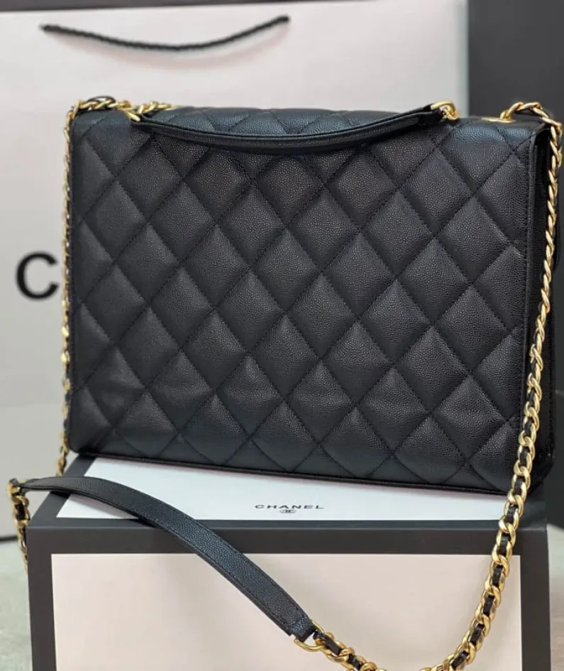 CHANEL Portable Briefcase Model: AS3529# Size: 30x22x7Cm
