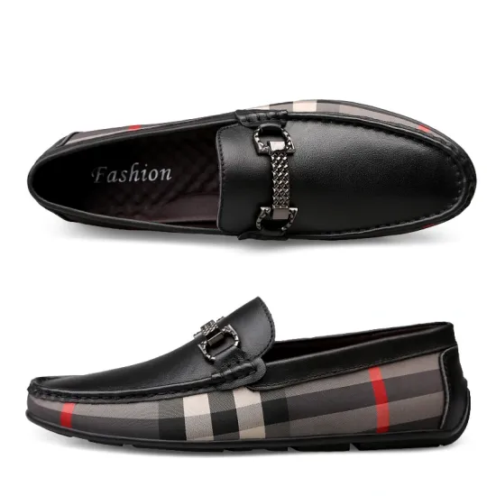 men's autumn casual leather shoes winter