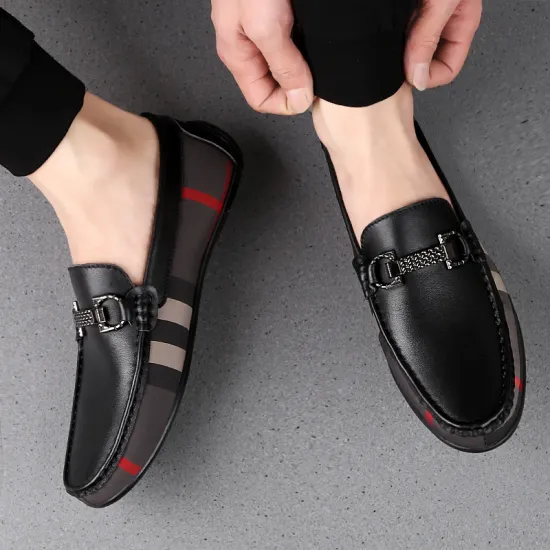 men's autumn casual leather shoes winter