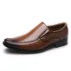 Slip-on Oxford Shoes Men's Brown