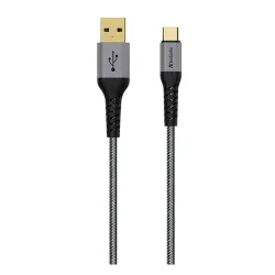 Verbatim 120cm TOUGH MAX Sync & Charge Type C to USB-A Cable