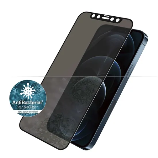 PANZERGLASS Privacy Case Friendly Protector for iPhone 12 Pro Max