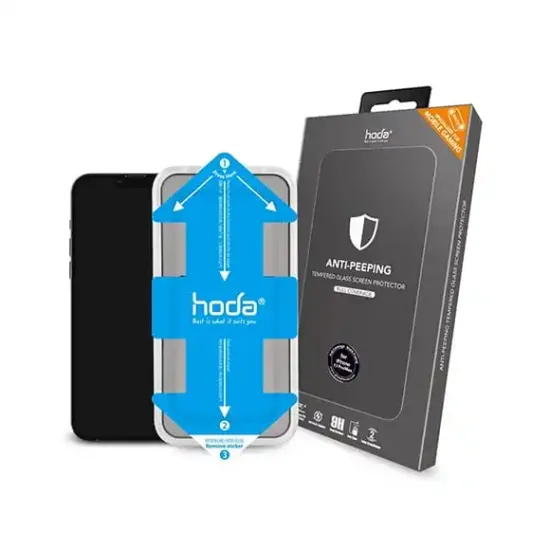 Hoda Anti-Peeper Glass Screen Protector for iPhone 13 Pro Max