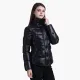  Women Winter Short Parkas Slim Design Puffer Jackets With Belt Windproof Waterproof Warm Coats Thick Casual Outerwear