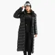  Winter Long Windproof Waterproof Parkas Coats For Women Thick Warm Puffer Jackets With Belt Fashion Hooded Outerwear