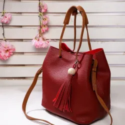 Dressberry Women Red Shoulder Bag - Extra Spacious