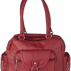 rishi Women Maroon Hand-held Bag - Regular Size