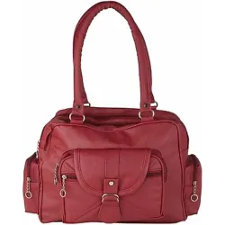 rishi Women Maroon Hand-held Bag - Regular Size