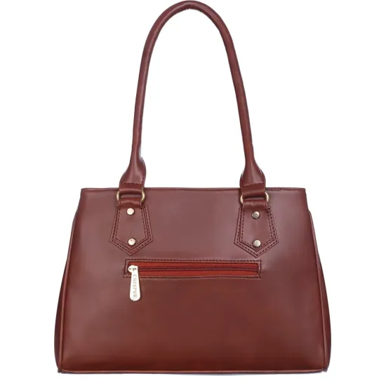 Snappy Women Brown Shoulder Bag