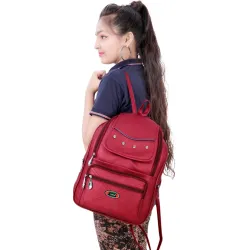 Xyntac Small 10 L Backpack PREMIUM BACKPACK  (Maroon)