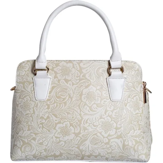 LINO PERROS Women White Shoulder Bag - Regular Size