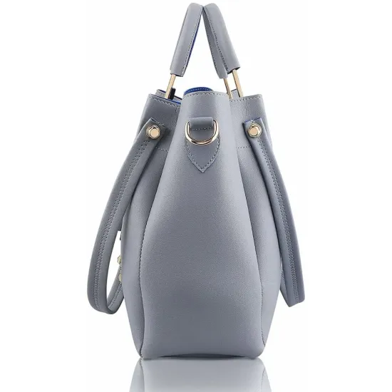 Fargo Women Grey Hand-held Bag - Extra Spacious  (Pack of: 3)