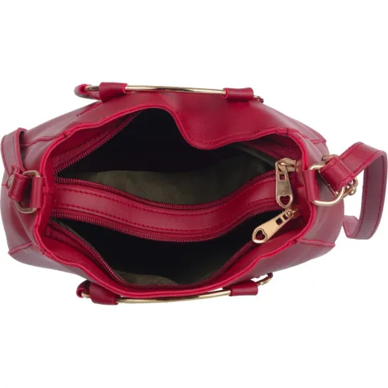 LAKME FASHION Maroon Women Sling Bag - Regular Size