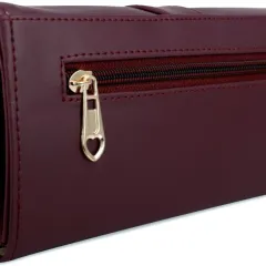 ALSU Casual, Party, Formal Maroon  Clutch  - Regular Size